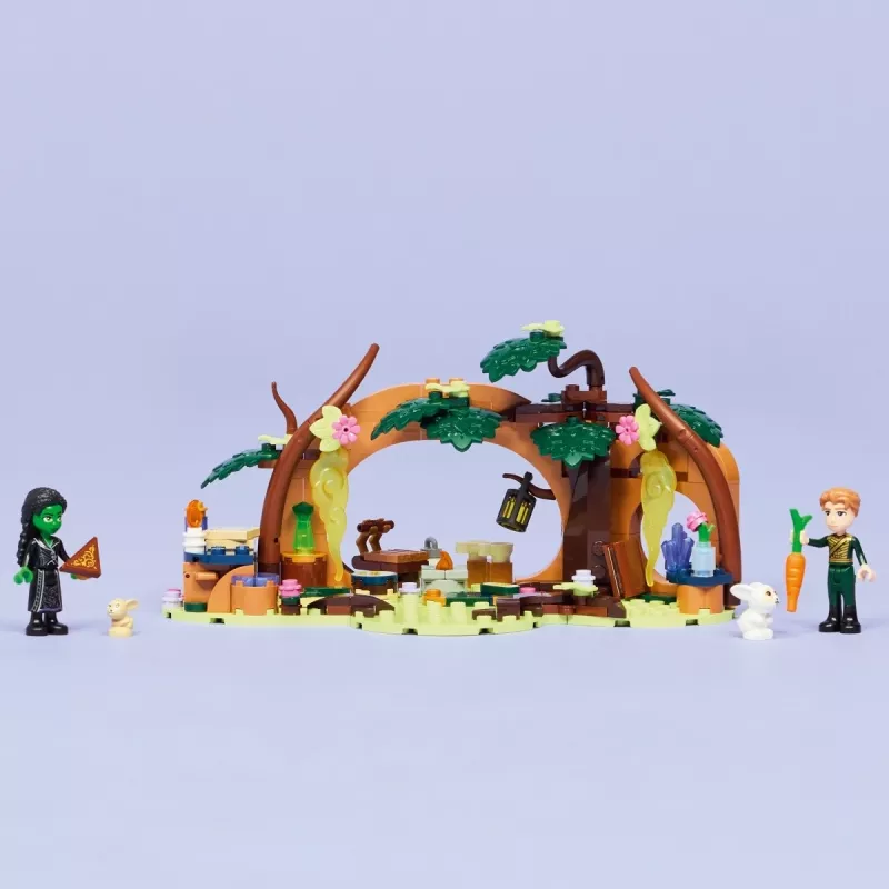 LEGO zestaw Kryjówka Elfaby 75687 — zestaw do zabawy z 3 minifigurkami