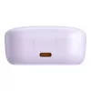 Słuchawki Baseus Bowie E18 True Wireless Stereo (TWS) douszne Bluetooth USB Type-C fioletowe — rozmowy i muzyka