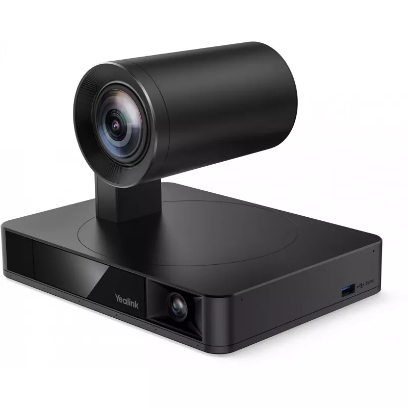 Kamera internetowa Yealink UVC86 Czarny — 8 MP 4K Ultra HD, 30 fps, interfejs RJ-45, pochylenie od 40° do -90°