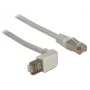 Kabel sieciowy DeLOCK 1m Kat.5e RJ-45 S/FTP Szary