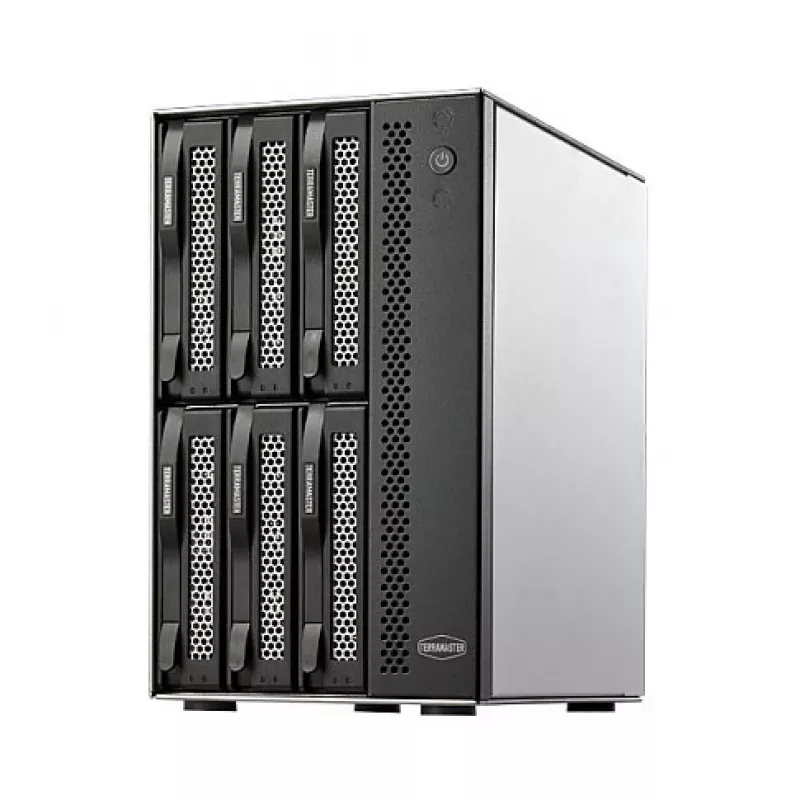 TerraMaster D6-320 Obudowa na dyski Desktop Czarny 6 napędów HDD SSD
