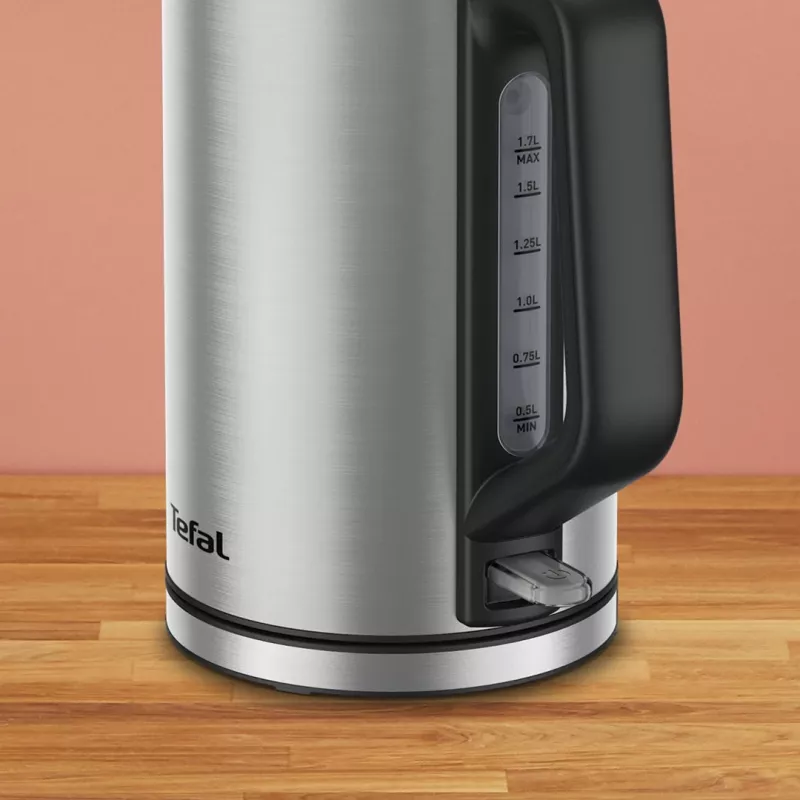 Czajnik elektryczny Tefal KI513D10 stal nierdzewna 1,7 L 2200 W, bezprzewodowy, podstawa 360°