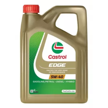 Olej silnikowy Castrol EDGE 5W-40 Titanium, syntetyczny olej silnikowy, 4 L, lepkość 5W-40