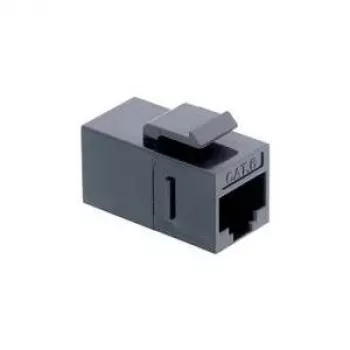 LOGILINK NK4012 LOGILINK- Przejciwka Keystone 2 x RJ45 Cat.6 UTP, montaż zatrzaskowy