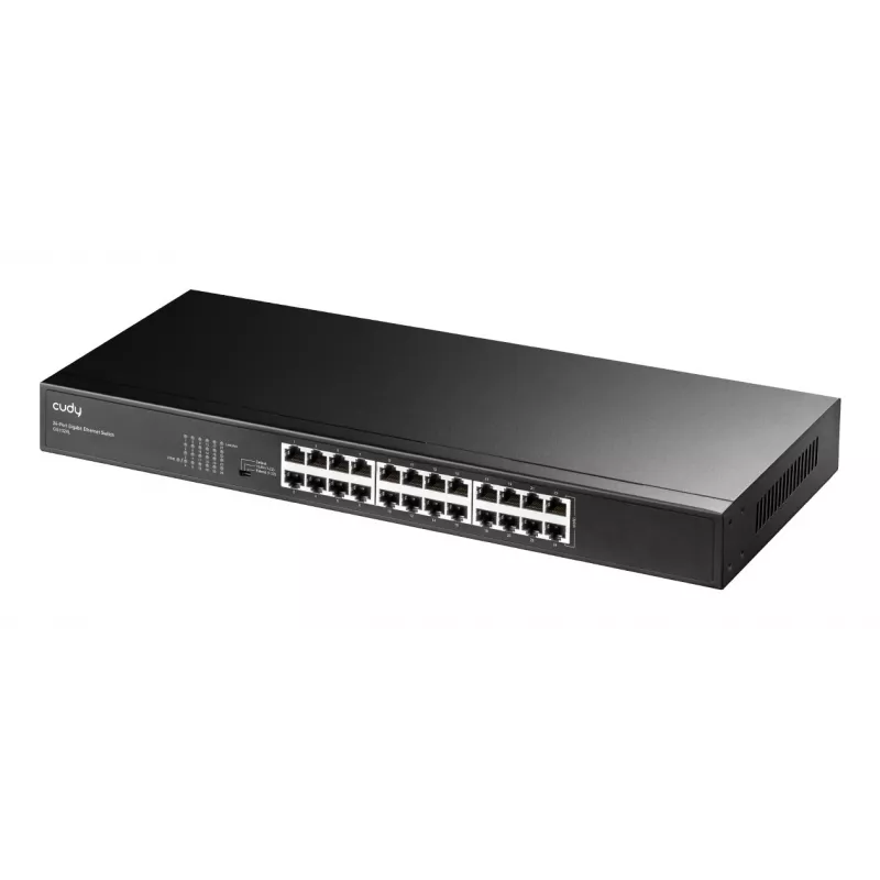 Cudy 24-portowy rackowy przełącznik Gigabit Ethernet GS1024L