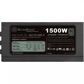 Silverstone SST-ST1500-TI v1.1 Zasilacz 80 PLUS Titanium, modułowy - 1500 W (SST-ST1500-TI v1.1)