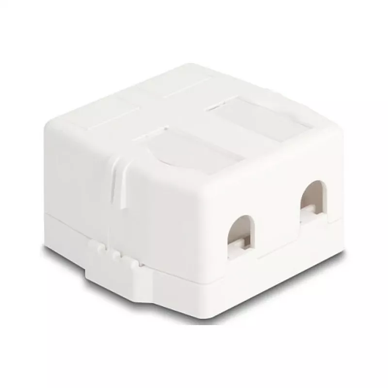 Ramka snap-in DeLOCK 85843 Plastik Biały 545x573x324 mm
