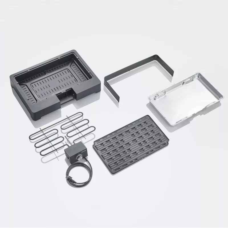 Grill elektryczny Severin PG 8568 2200 W Czarny Prostokątna powierzchnia do grillowania