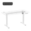 Biurko elektryczne z regulacją wysokości ergo office ER-400 W — maks. wysokość 1160 mm, maks. obciążenie 80 kg