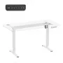 Biurko elektryczne z regulacją wysokości ergo office ER-400 W — maks. wysokość 1160 mm, maks. obciążenie 80 kg