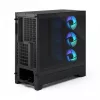 Obudowa PC Fractal Design Pop 2 Air Czarny Solid typu midi tower — obsługa ATX, 3 wentylatory przednie 120 mm, zatoki na dyski 2,5/3,5 cala, 215×481×462 mm