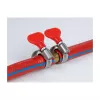 Zacisk motylkowy DeLOCK 400 SS 16 - 25 mm 5 sztuk czerwony
