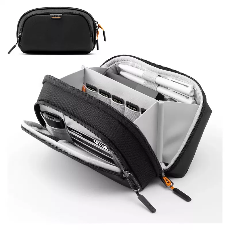Torba na kable Inateck AB03011 Czarna — organizer 23,5×14×9,5 cm