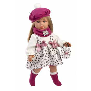 Lalka Llorens Carla 40 cm — realistyczne rysy, miękkie ciało