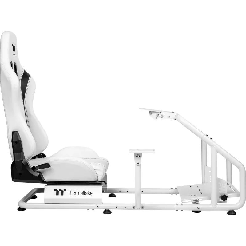 GR300 Racing Simulator Cockpit, Sim Rig (biały)
