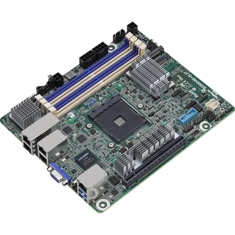ASRock B550D4ID-2L2T Płyta główna AMD B550 Socket AM4 mini ITX (B550D4ID-2L2T)