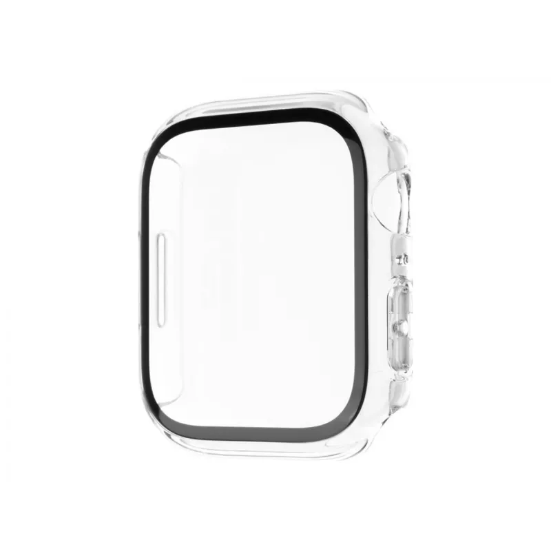 FIXED | Pure etui ochronne z hartowanym szkłem do Apple Watch 10 42mm | Przezroczysty