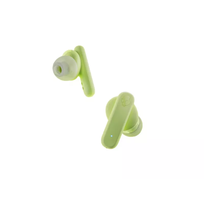 Słuchawki douszne True Wireless Skullcandy Smokin’ Buds – zielone, wewnątrzkanałowe, 20–20000 Hz, 0,0406 kg