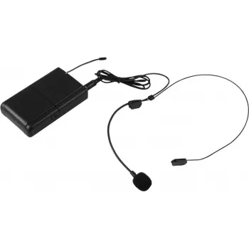 Mikrofon bezprzewodowy Omnitronic WAMS-10BT z zestawem słuchawkowym, system bezprzewodowy Bluetooth