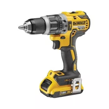 Wiertarko-wkrętarka akumulatorowa DeWalt DCD796D2-QW 18V Li-Ion, 2x2Ah, bezkluczowy uchwyt 13 mm, udarowa, 1,6 kg