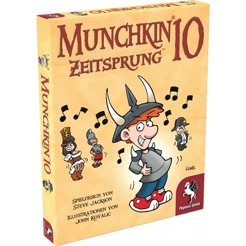 Munchkin 10: Zeitsprung, gra karciana - dodatek