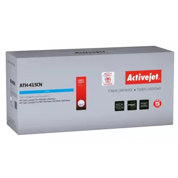 Activejet ATH-415CN toner (zamiennik HP 415A W2031A; Supreme; 2100 stron; niebieski) z chipem