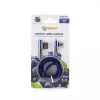 Sbox USB->Micro USB 90 M/M 1.5m USB-MICRO-90BL niebieskiberry Niebieski