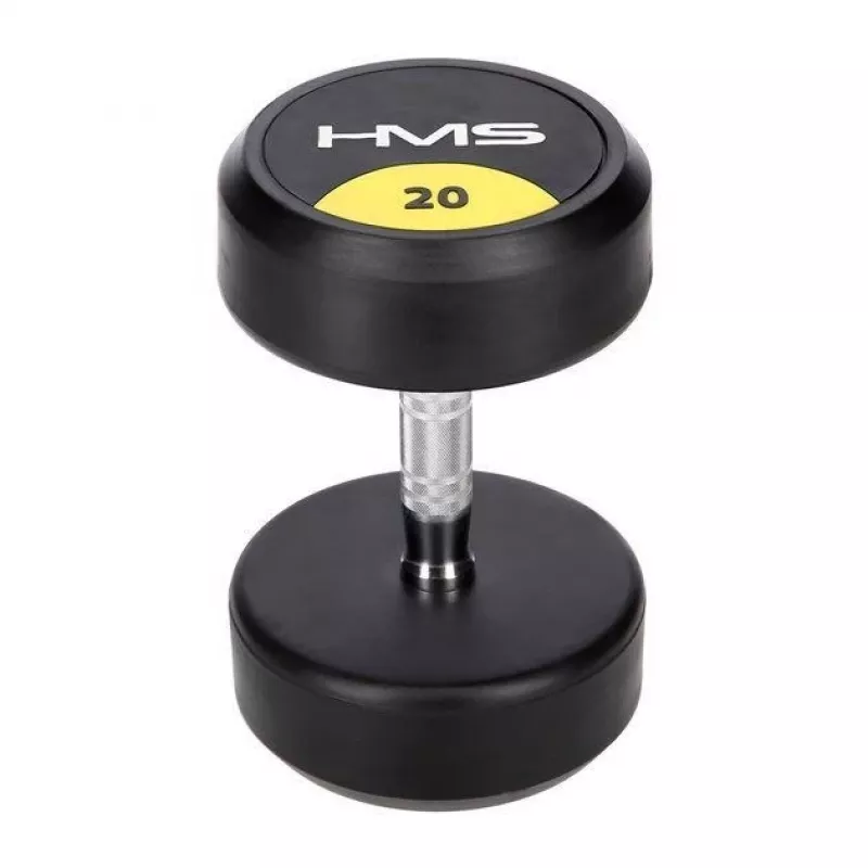 Gumowany hantel 20 kg HMS HG PRO 20