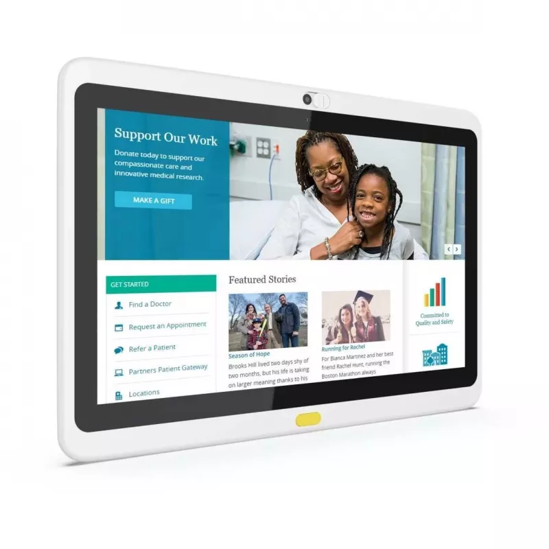 Tablet medyczny ALLNET MedTab150 15 cali RK3568 Android 11 4GB RAM 16GB pamięci