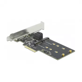 Karta rozszerzeń SATA i M.2 PCI Express DeLOCK 3 porty SATA i 2 sloty M.2 Key B
