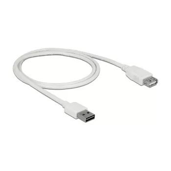 Kabel USB DeLOCK 85199 USB 2.0 1m USB A Biały