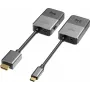 Bezprzewodowy przedłużacz audio/wideo VISION TC-USBCW HDMI przez Wi‑Fi 5, obsługa USB‑C