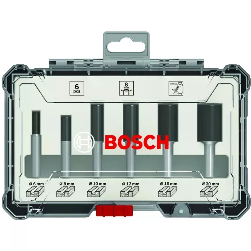 Bosch 2607017466 Zestaw bitów 6 szt.