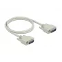 Kabel szeregowy DeLOCK 85975 Beżowy 1 m Sub-D15