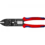 Knipex 97 21 215 Zaciskarka do kabli Narzędzie do zaciskania Czarny, niebieski, czerwony