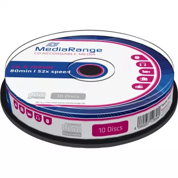 CD-R MediaRange MR214 700 MB 52x 10 szt.