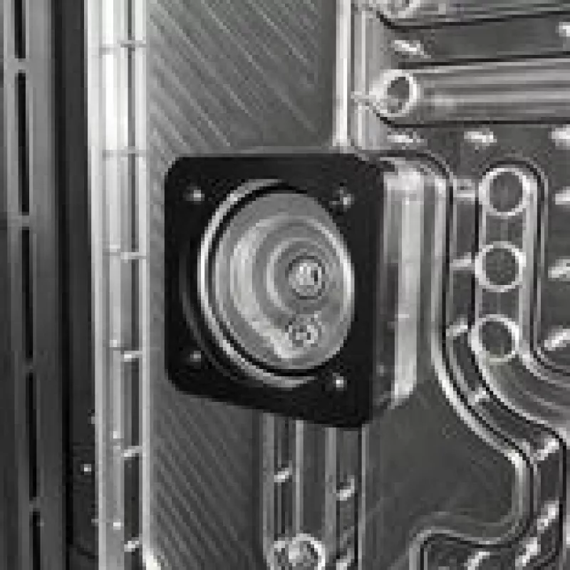 Stealkey Customs Distroplate NV7 D-RGB biały – Płytka dystrybucyjna do chłodzenia wodnego PC, model NV7, oświetlenie D-RGB, białe wykończenie