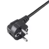 Akyga AK-PC-04A Przewód rozdzielający CEE 7/7 na 2x IEC C13, 1,8 m, czarny