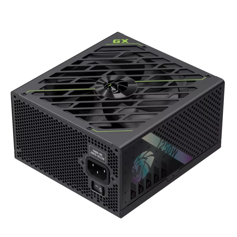 Zasilacz Gamemax, 80 PLUS, Gold | GX PRO 1250G | 1250 W | W pełni modułowy