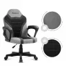 Fotel gamingowy dla dzieci Huzaro HZ-Ranger 1.0 Gray Mesh, szaro-czarny