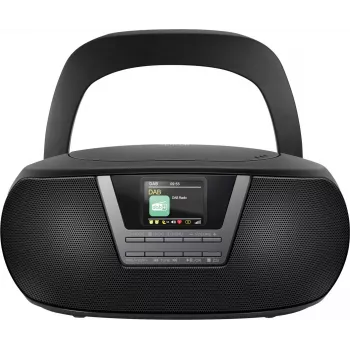 System muzyczny SENCOR SPT6200DB z CD/MP3, USB, Bluetooth 5.3 i tunerem DAB+, 3W RMS, wyświetlacz TFT 1,77 cala