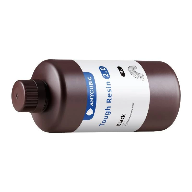 Fotopolimerowa żywica AnyCubic Tough Resin 2.0 Czarny 1 kg SRX2BK-101A