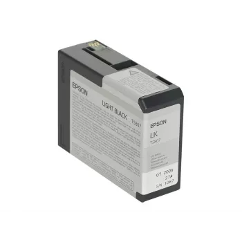 Epson Singlepack Light Black T580700, Jasny czarny, Atrament pigmentowy, 80 ml, 1 szt.