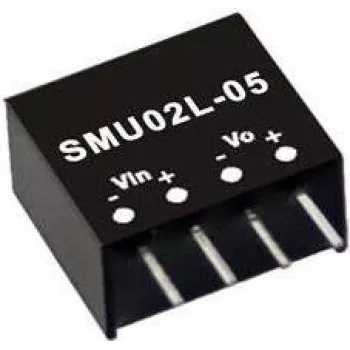 zasilacz mean well SMU02L-15, wejście 4,5–5,5 V, wyjście 15 V, 2 W