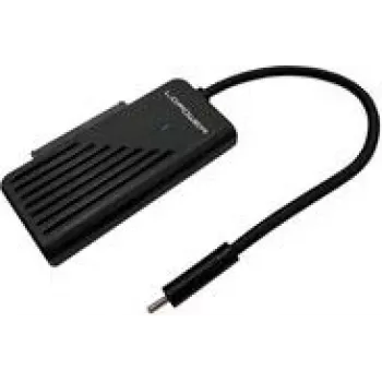 LC-zasilacz USB-C dla 1xNVMe-M.2 SSD i 1x2,5 inch/3,5 inch/HDD - Adapter (LC-ADA-USB-SATA-NVME)