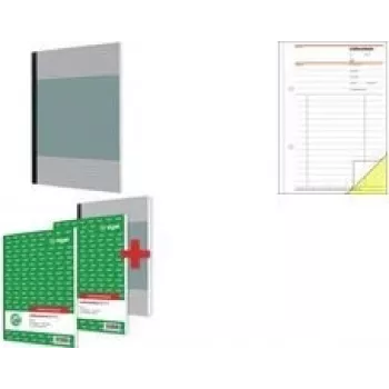 Delivery Note with Receipt Form Book Sigel T1229 A5, duplicate carbonless sets