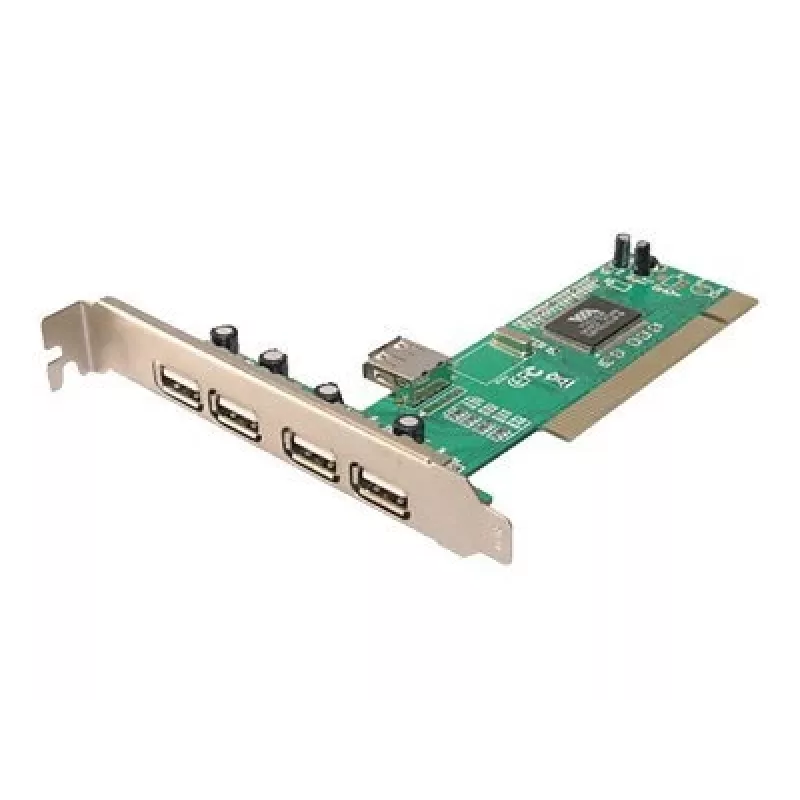 LogiLink PC0028 Karta PCI USB 2.0, 4 zewnętrzne + 1 wewnętrzny port