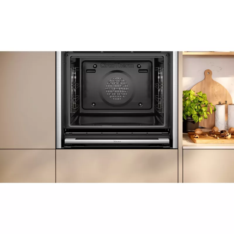 Piekarnik Neff B64CT73N0 71 L Czarny, Stal nierdzewna