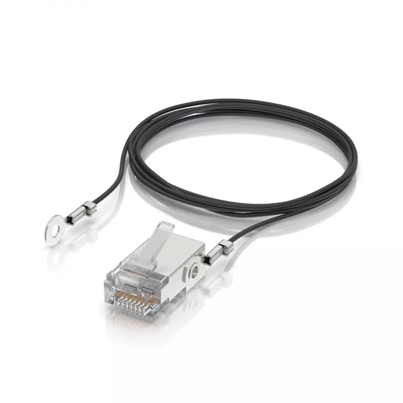 Kabel sieciowy Ubiquiti UISP-CONNECTOR-GND 1 m RJ-45 Czarny