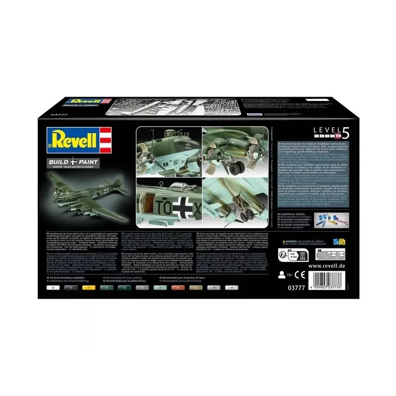 Plastikowy model samolotu REVELL Fendt 728 Vario zestaw do sklejania REV-03777
